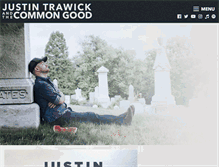 Tablet Screenshot of justintrawick.com